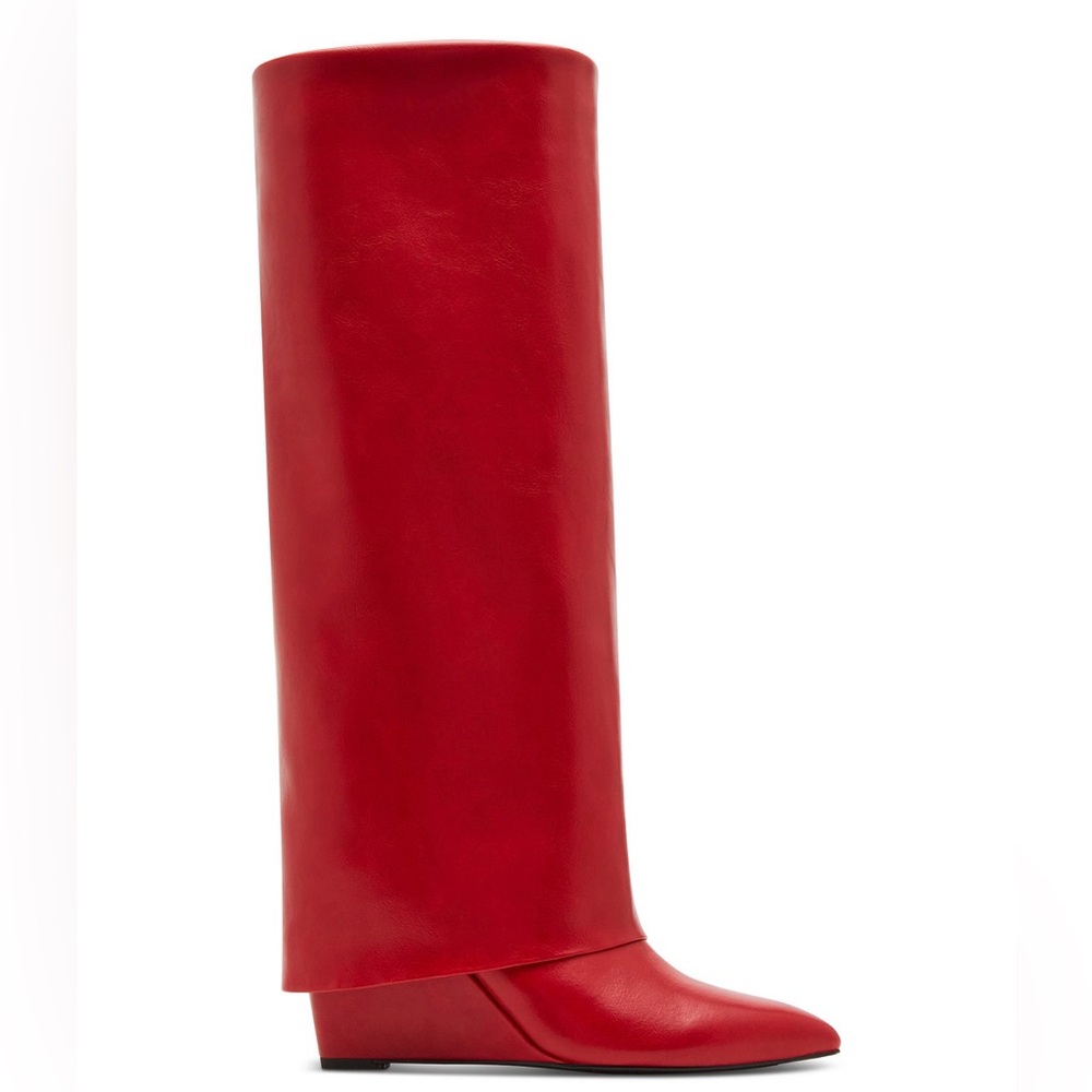 New🔥 fold-over cuffed boot